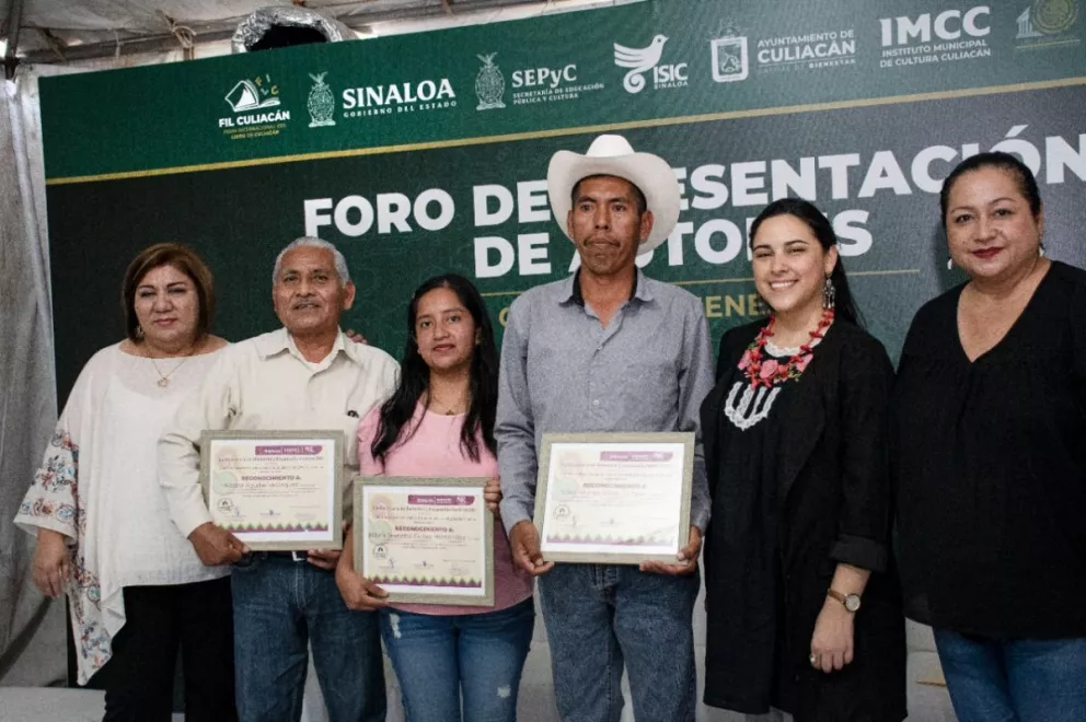 FIL Culiacán entrega por primera vez el Premio de Letras Indígenas de Sinaloa