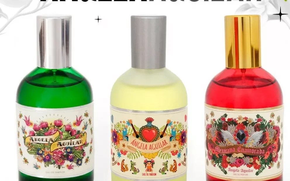 Cuánto cuestan los perfumes de Ángela Aguilar.