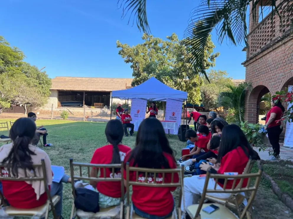 Realiza Save The Children campamento juvenil en promoción de Cultura de Paz