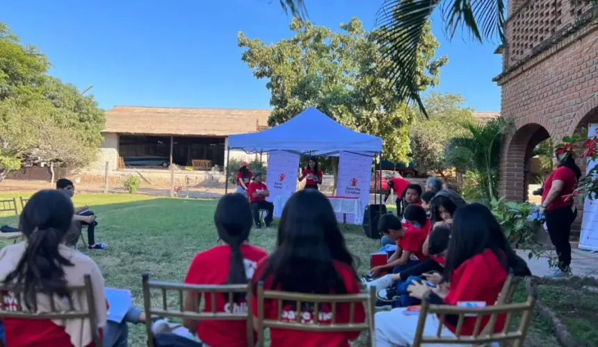 Realiza Save The Children campamento juvenil en promoción de Cultura de Paz