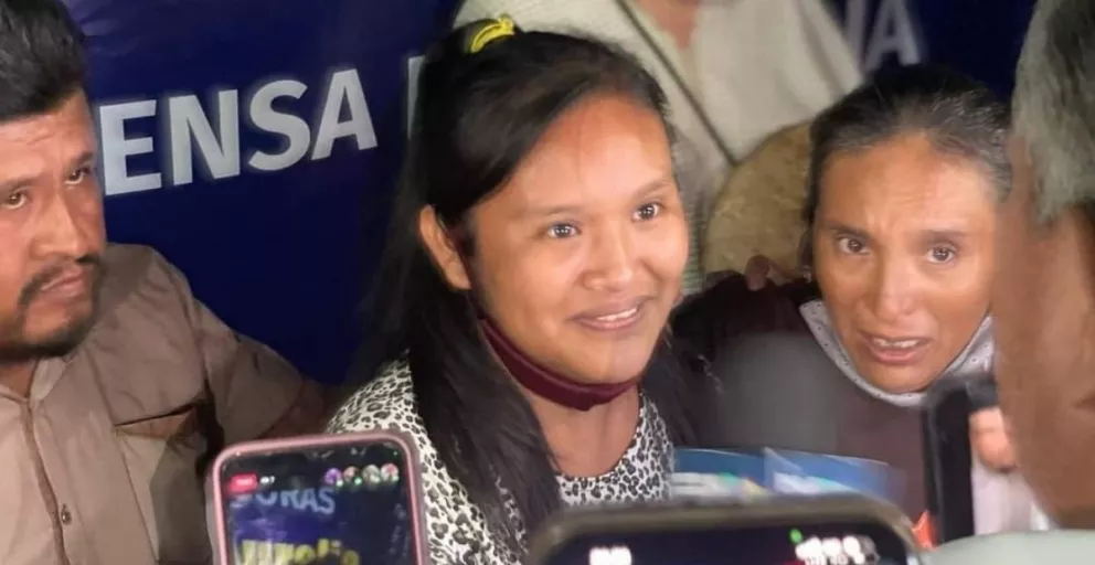 La indígena Aurelia García fue liberada después de tres años en prisión por aborto involuntario.
