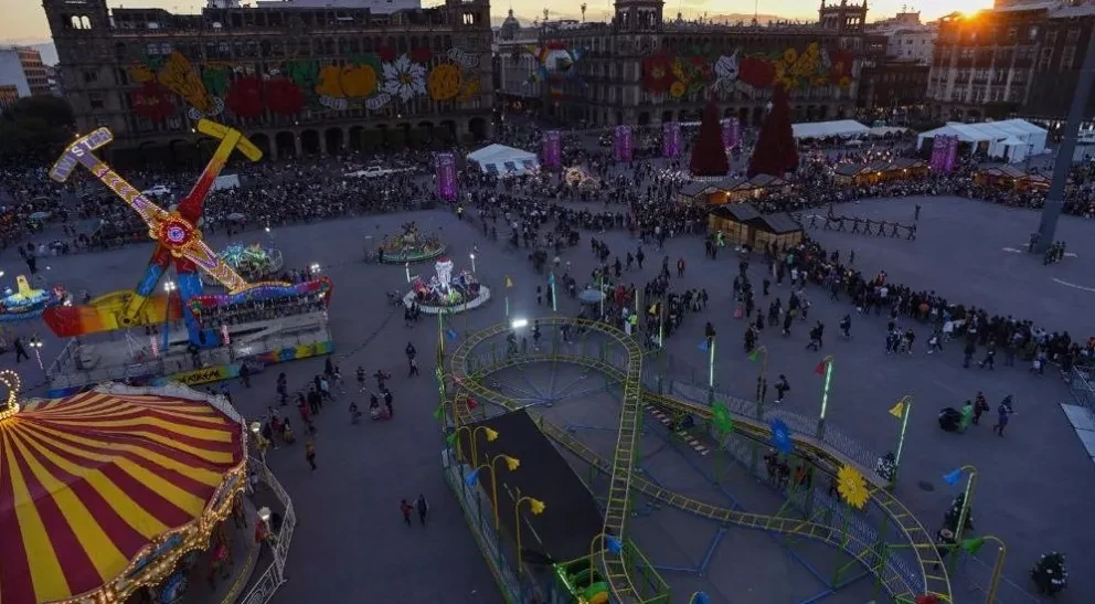 Horario de la Verbena Navideña en el Zócalo de la CDMX para este 24 de diciembre.