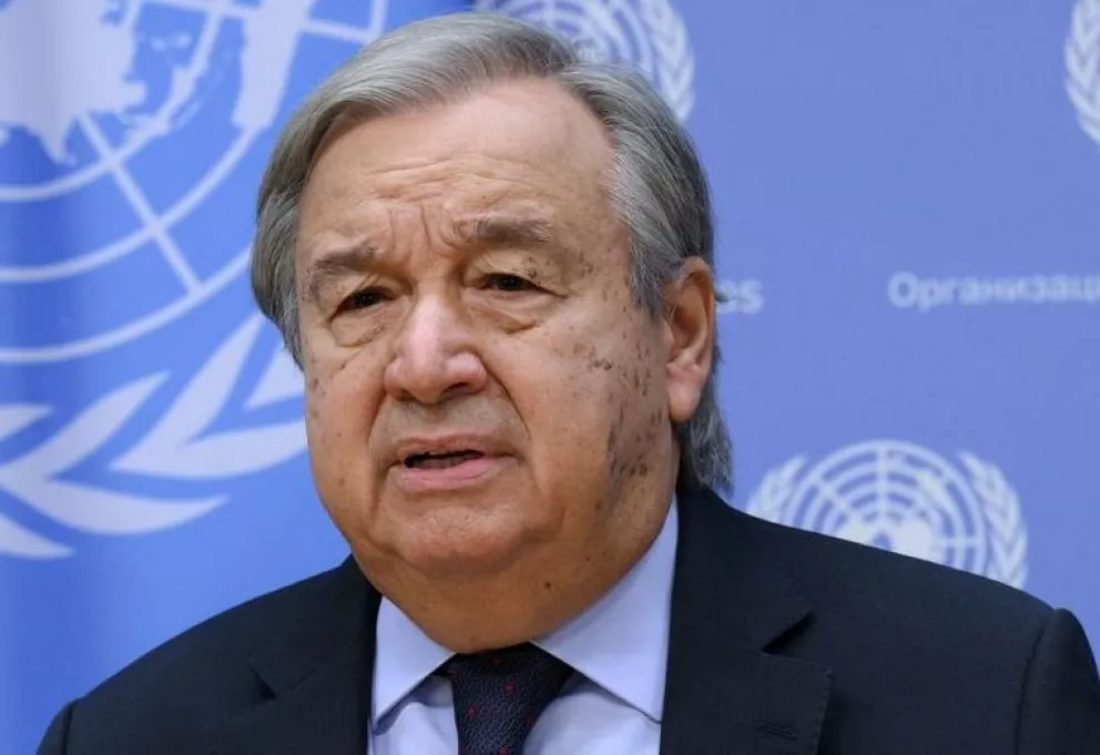 El Secretario General de la ONU llama a que 2023 sea un año de paz.