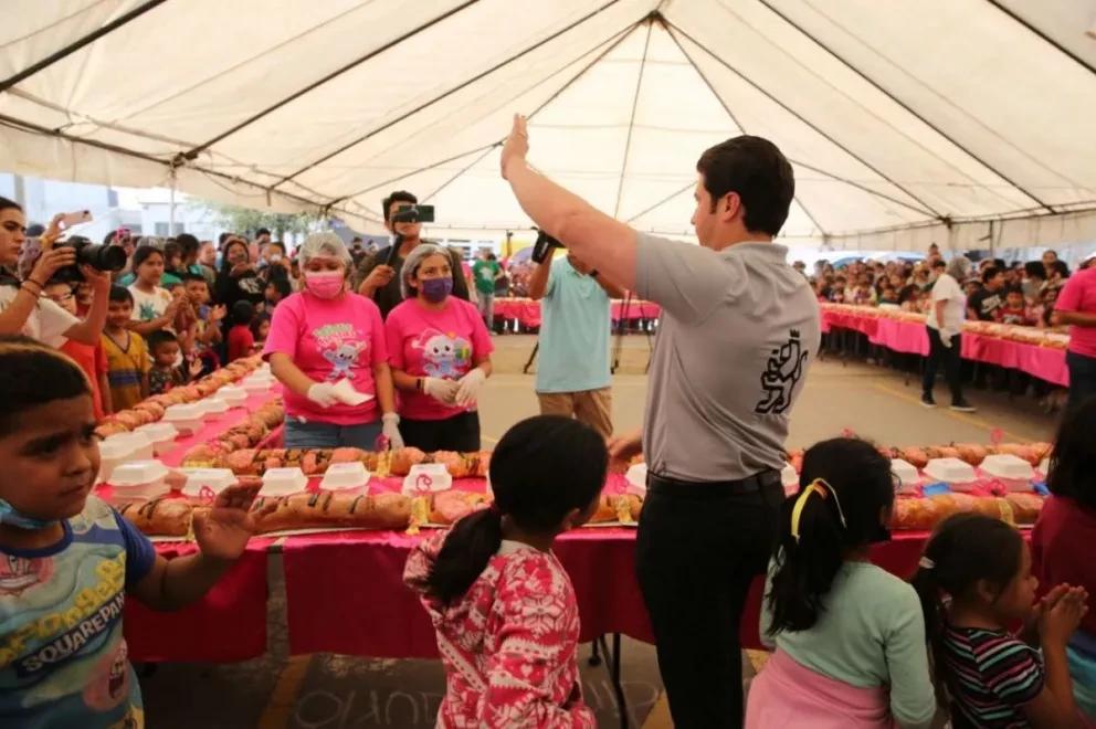 Nuevo León. Así fue el mega festejo que Samuel García realizó para niños en este Día de Reyes