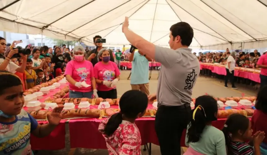 Nuevo León. Así fue el mega festejo que Samuel García realizó para niños en este Día de Reyes 