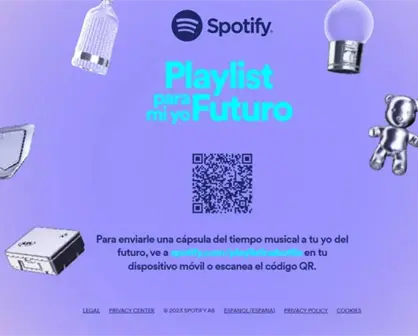 Con Spotify puedes crear tu propia cápsula del tiempo