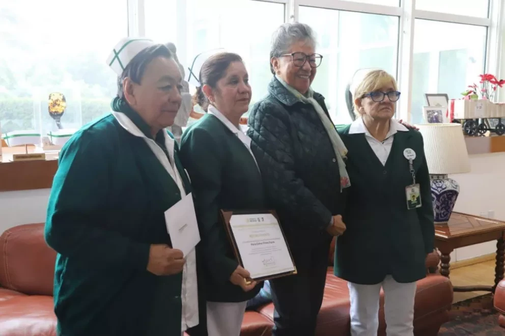 Ellas son las meras jefas de enfermería del IMSS.