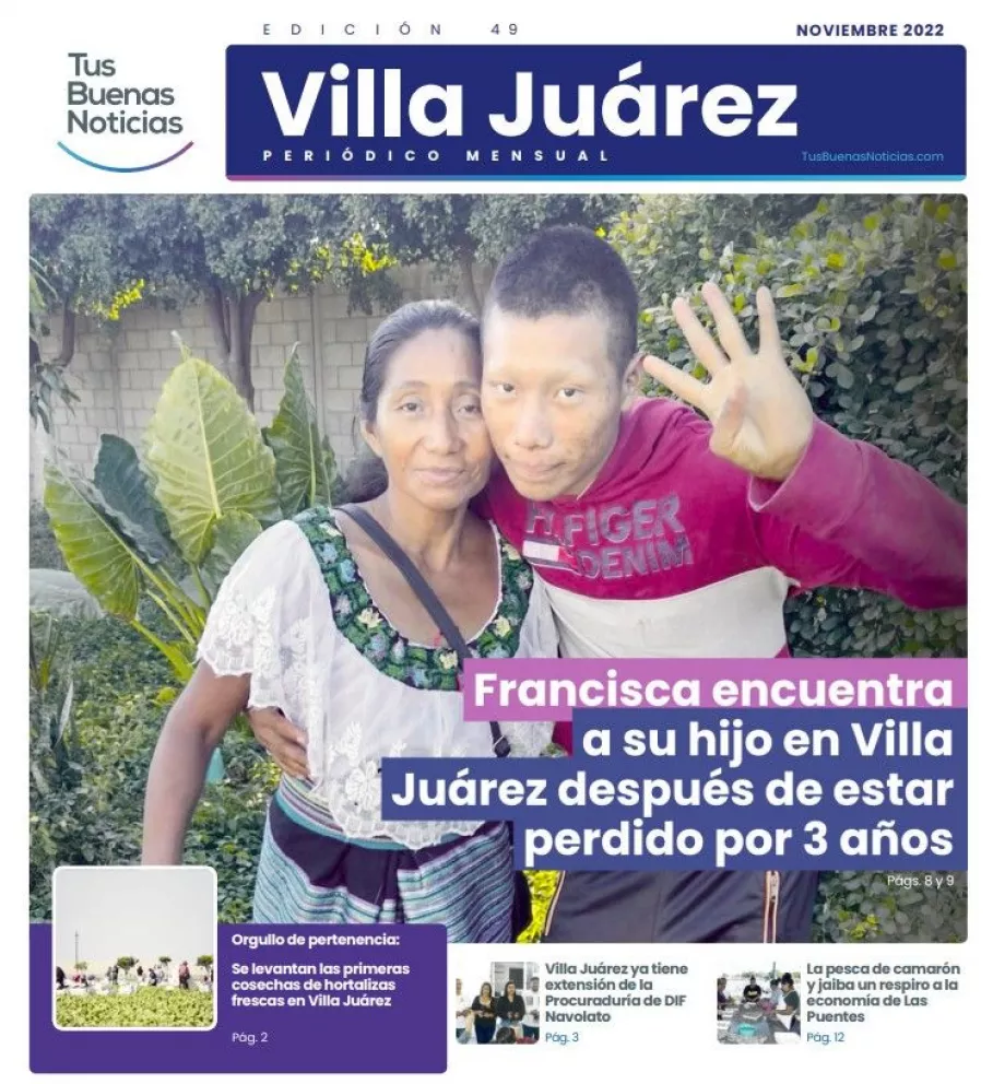 Periódico de Villa Juárez noviembre 2022