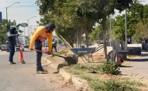 Le dan una manita de gato al Parque Lineal en Culiacán, Sinaloa