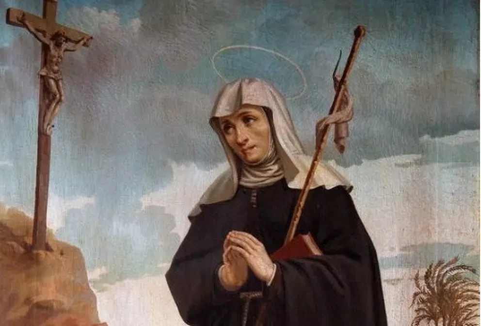 Santoral hoy 27 de enero; recordamos a Santa Ángela Merici.