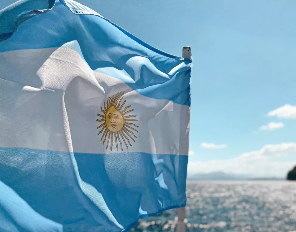 Qué significan los colores de la bandera de Argentina. Foto: Florencia Dalla Lasta 