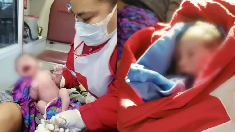 Bebé nace en ambulancia de Cruz Roja en Guasave, Sinaloa; trasladaban a su madre desde Ruiz Cortines