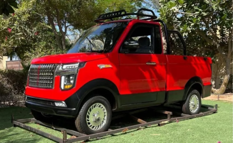 Chang Li Explorer, la camioneta pick up más pequeña del mundo; su precio es de menos de 40 mil pesos.