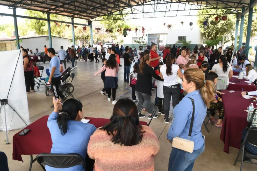 Llegó a la colonia Progreso en Culiacán la jornada de Bienestar.