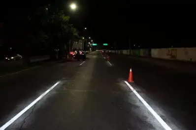 Brillan las calles de Culiacán con aplicación de pintura termoplástica en principales avenidas