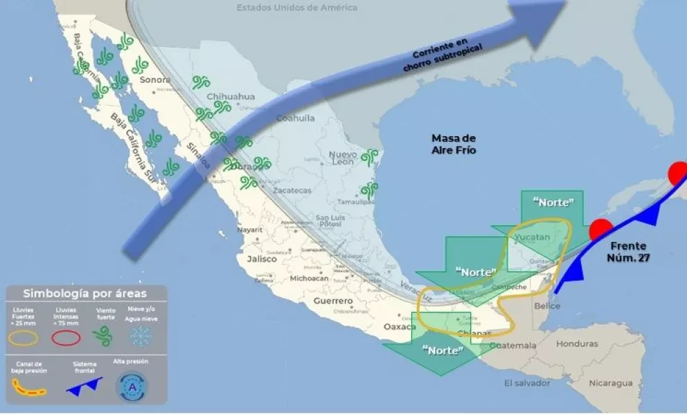 Sinaloa continuará con mañanas frías: Juan Espinoza Luna.