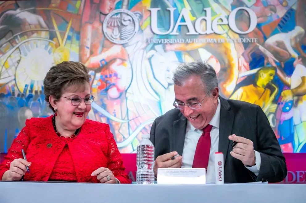 Compromete el gobernador Rocha en la UAdeO defensa de la autonomía universitaria