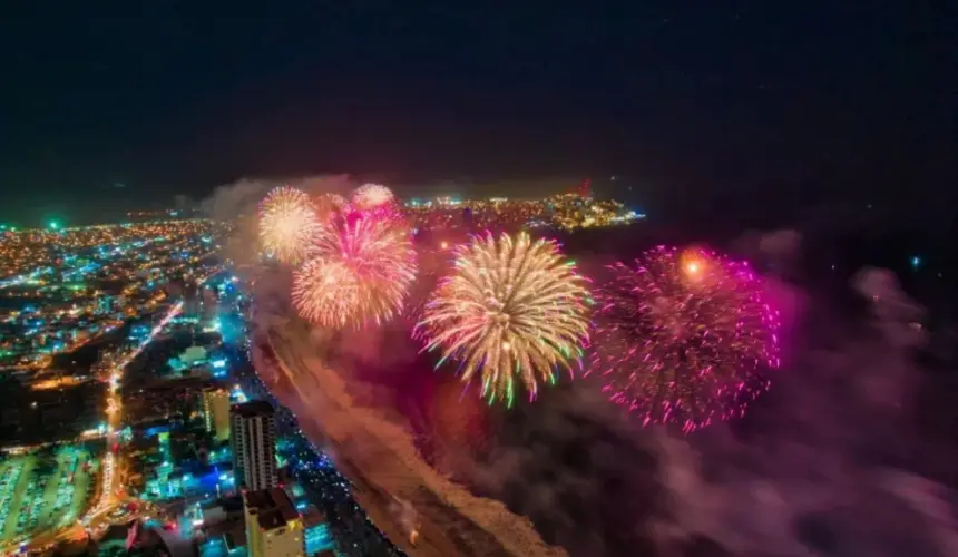 Regresa el espectacular Combate Naval para la edición 2023 del Carnaval Internacional de Mazatlán.