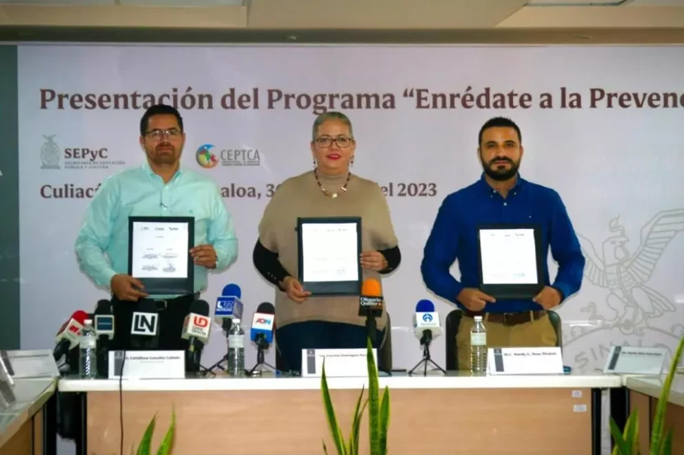 Lanzan SEPyC y Salud programa para detectar y atender riesgos de adicciones en secundarias