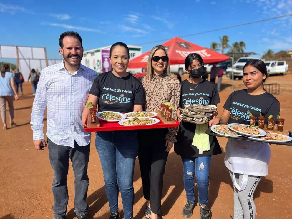 Inauguración de la 5ta edición de la Feria del Ostión 2023, en nuestra bella playa de Celestino Gazca, Elota, Sinaloa