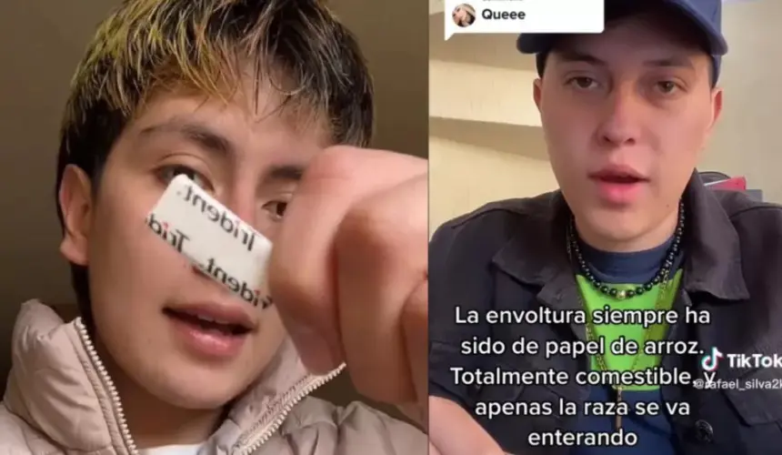 El chicle Trident se come con papel ¿es comestible? te contamos la verdad de este reto viral en TikTok