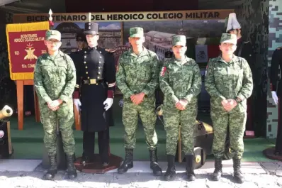 Cursa una Licenciatura Militar en el Heroico Colegio Militar, conoce más de él en la exposición de Sedena La Gran Fuerza de México