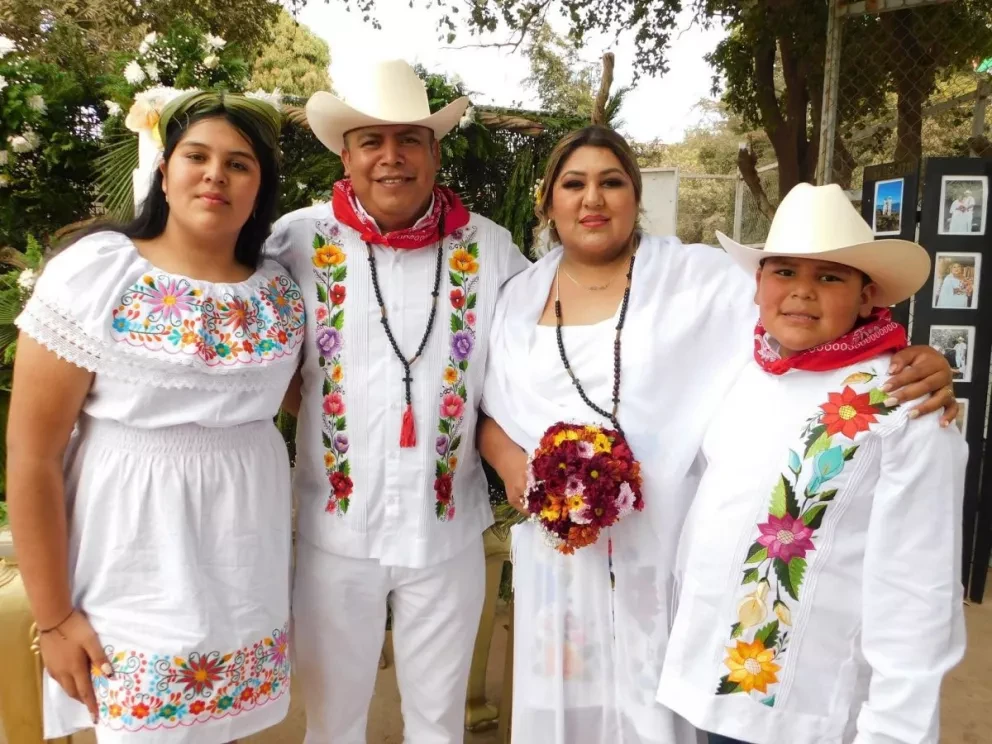 La hermosa boda Yoreme que se realizó en Ohuira, Los Mochis