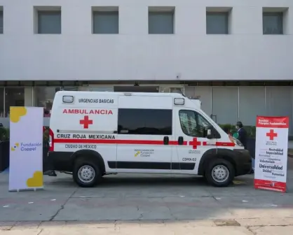 Fundación Coppel dona ambulancia a la Cruz Roja Mexicana