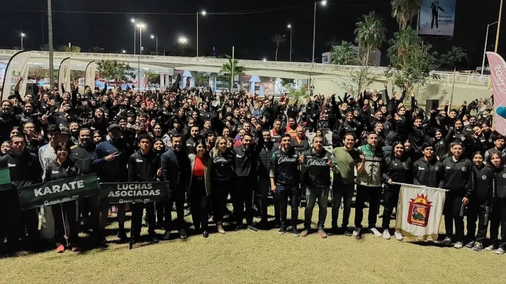 Abandera ayuntamiento a la delegación de Culiacán, rumbo a los Nacionales Conade 2023 en su etapa Estatal.