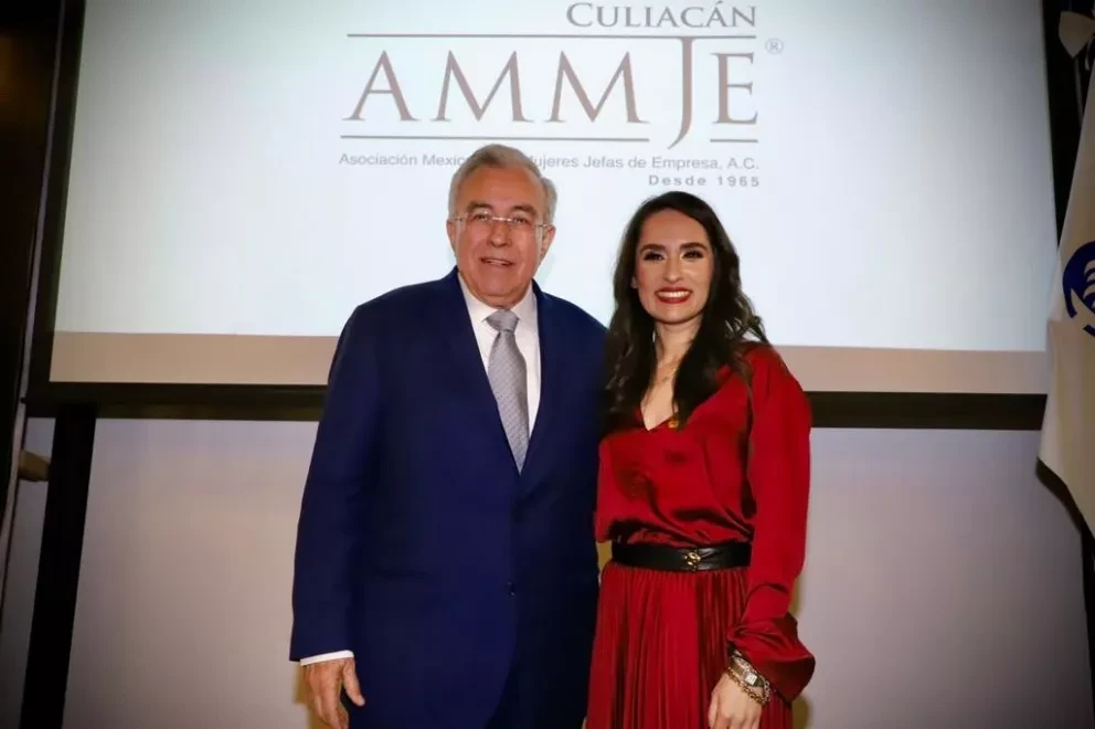 Aída Lara es la nueva presidenta de AMMJE Culiacán.