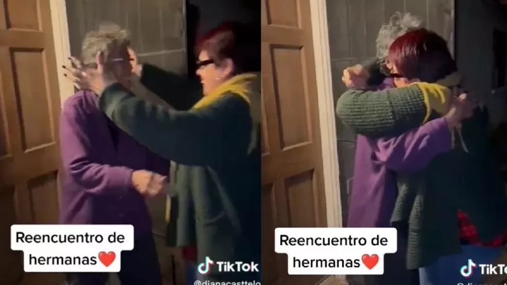 Hermanas se reencuentran después de años sin verse tras cumplir el sueño americano