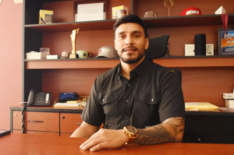 Él es Julio César Cascajares, el hombre al frente del ISDE y que vela por los deportistas de Sinaloa.