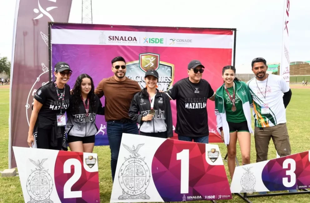 Culiacán logra primera posición en medallero estatal de los Juegos Nacionales Conade 2023