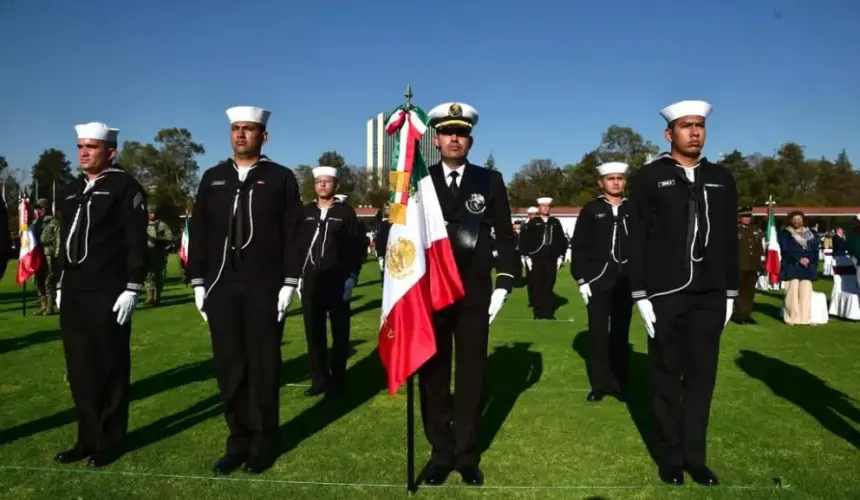 Gobierno de México conmemora este 24 de febrero el Día de la Bandera.