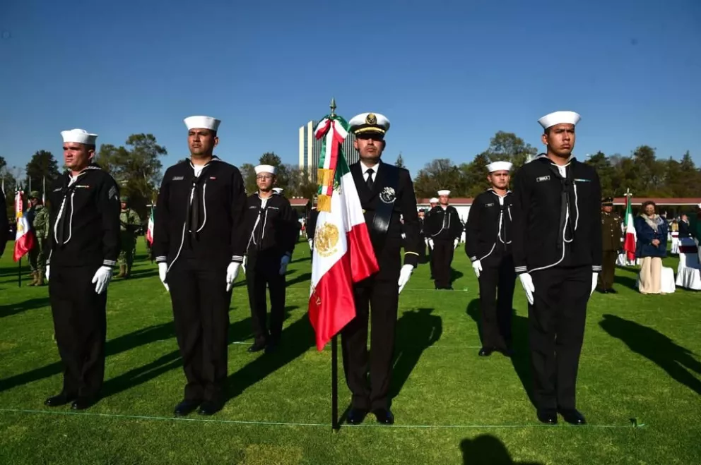 Gobierno de México conmemora este 24 de febrero el Día de la Bandera.