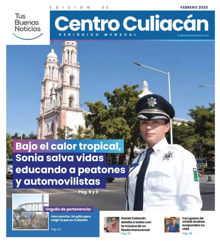 Periódico Centro Culiacán febrero 2023