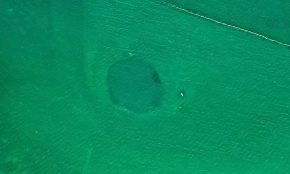 Descubren el segundo agujero más grande del mundo en la bahía de Chetumal, México: es llamado Taam Ja