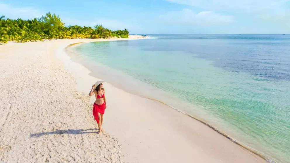 Playas de México libre de sargazo. Foto: Getty Images