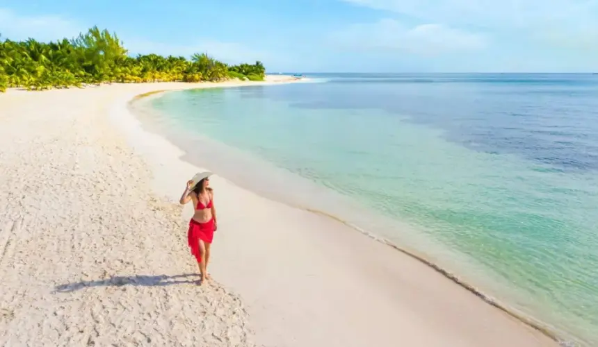 Playas de México libre de sargazo. Foto: Getty Images