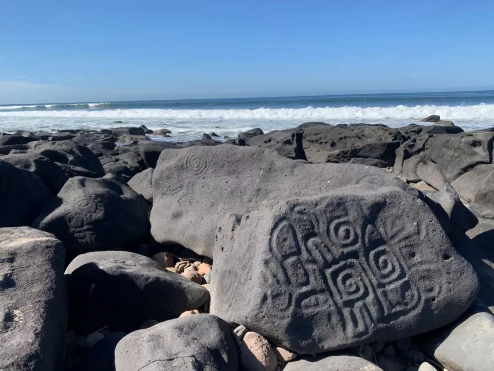 Equinoccio de Primavera 2023 en Las Labradas. Foto: Zona Arqueológica Las Labradas, Sinaloa