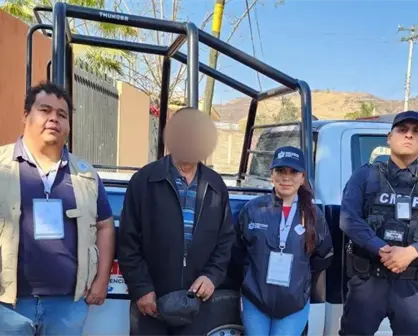Comisión de Búsqueda de personas de Jalisco localiza a adulto mayor desaparecido en Loma Bonita Ejidal, en Zapopan