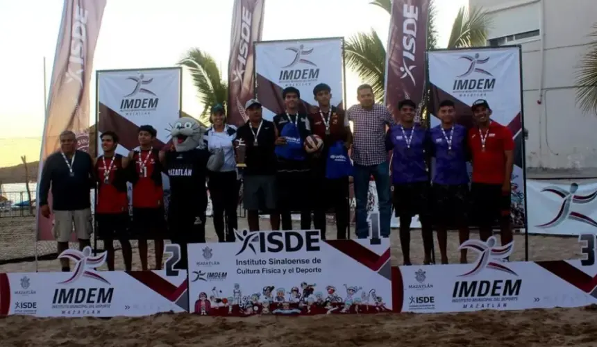 Sinaloa sobresale en la Copa Pacífico de Voleibol de Playa que se celebró en Mazatlán.