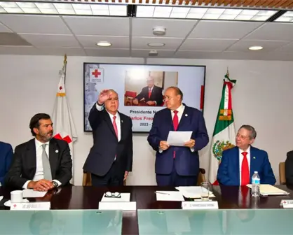 Carlos Freaner es el nuevo Presidente Nacional de Cruz Roja Mexicana 2023-2026
