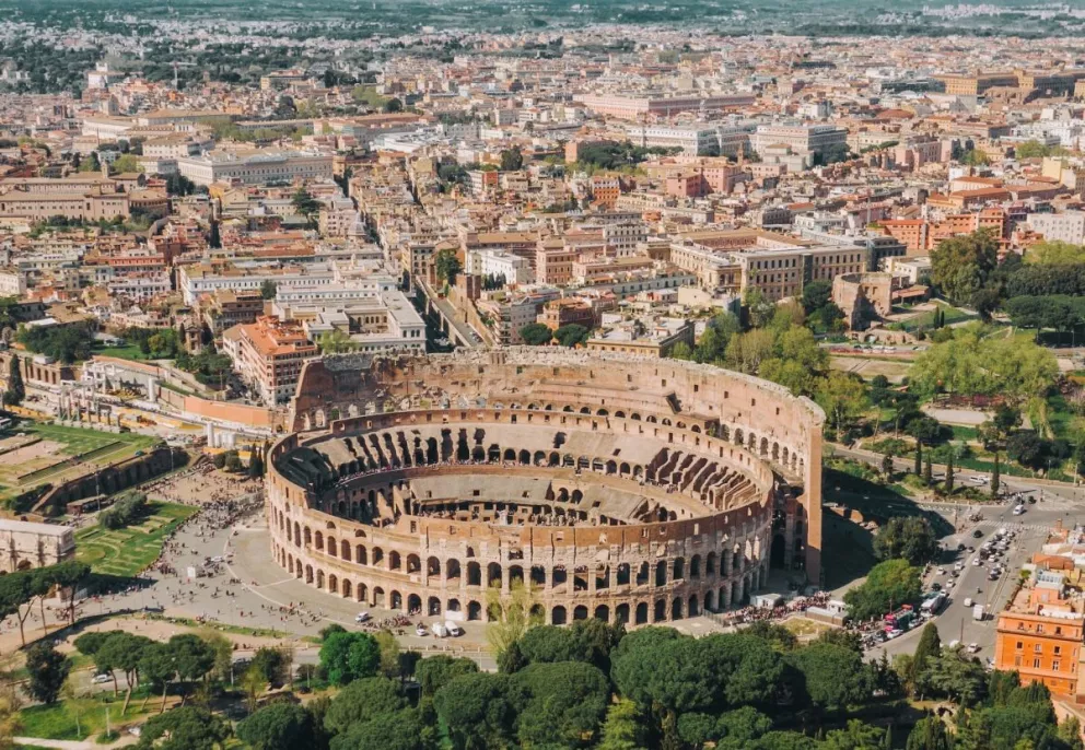 Roma fue la primera ciudad en llegar a 1 millón de habitantes. Foto:  Spencer Davis 