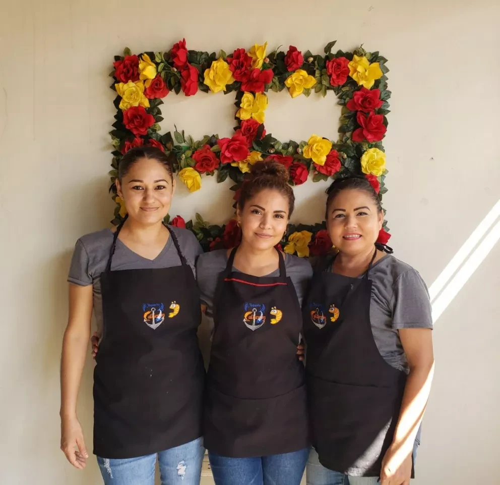 Prisma, deleita con sus tacos de camarón poniendo el sabor del mar en Alturas del sur