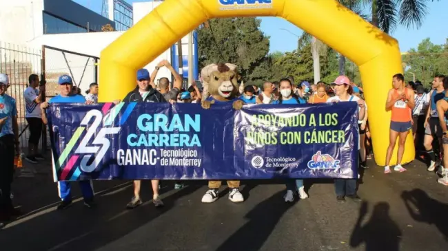 Actualmente Ganac apoya a 138 niños en tratamiento y 300 en vigilancia. El año pasado la carrera logró reunir a 1500 competidores este año se espera superar el número de participantes.