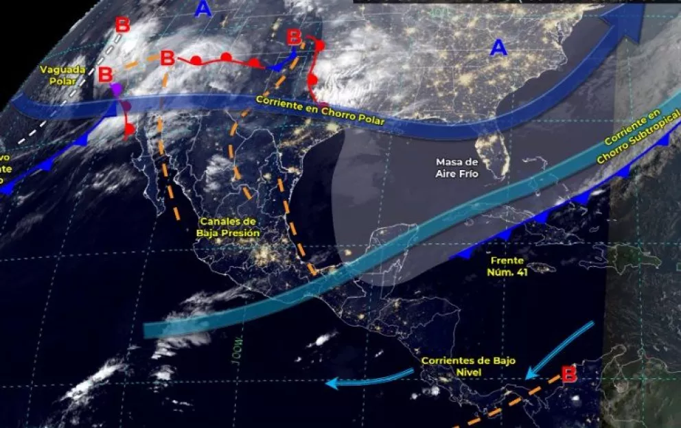 Clima hoy en México 21 de marzo de 2023: En Baja California llega nuevo frente frío habrá lluvias y fuertes vientos.