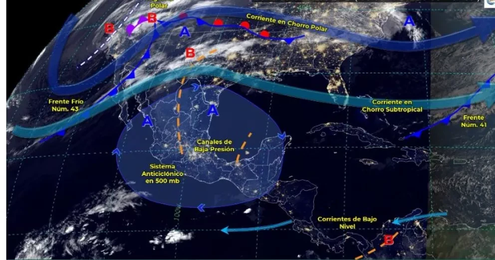 Clima hoy en México 22 de marzo de 2023; en las sierras de Baja California y Sonora se pronostica caída de nieve