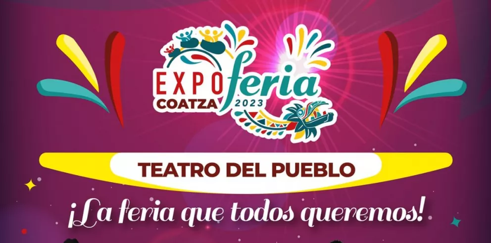 Cartelera de Expo Feria Coatzacoalcos 2023