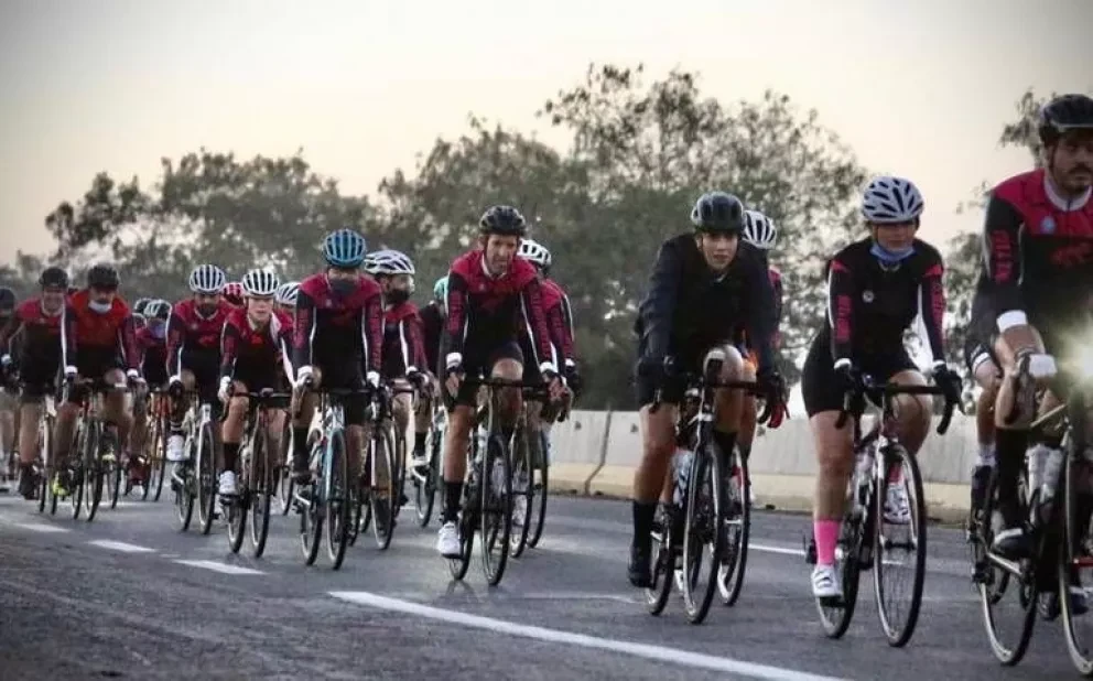 Marco César pedalea seguro en el Centro de la ciudad
